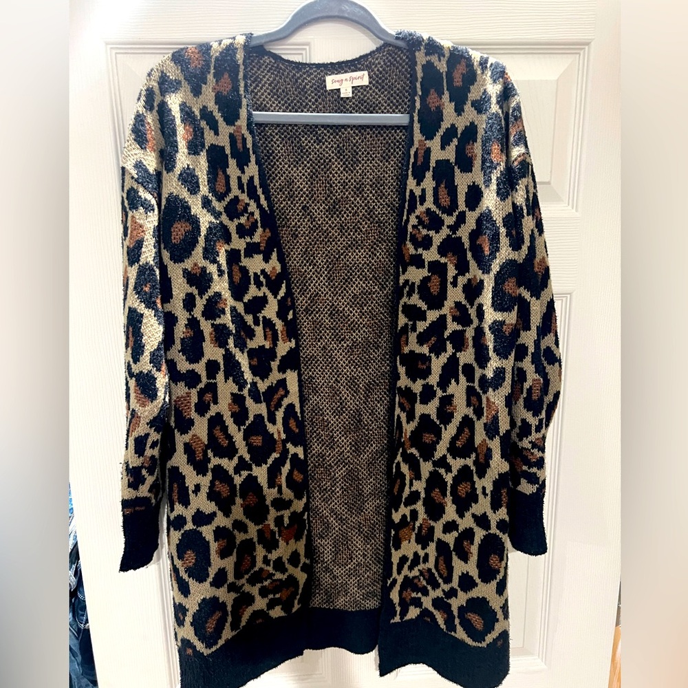 Leopard Cardigan 🐆